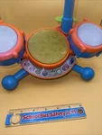 Vtech Kidibeats Drum Set 3 Pads & Cymbal 2 To 5 Years No Sticks Tested. Fixed Price $13.00.