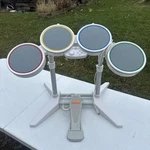 Harmonix Nintendo Wii Rock Band Drum Set Pedal Model 19092 Wired Usb Works. Fixed Price $99.95.
