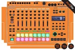 Roland MC-707- Groovebox Custom Design Protective Decal Styleflip Skins. Fixed Price $69.99.