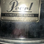 Pearl Export-pro Series 6.5"X14" Snare Drum Serial 959777. Fixed Price $50.00.
