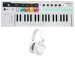 Arturia Keystep Pro 37-KEY Usb Keyboard Controller+audio Technica Headphones. Fixed Price $539.79.