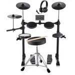 Vevor Electric Drum Set, 8IN. Mesh Snare, Usb Midi, Sticks, Headphone. Fixed Price $300.00.