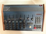 1982 Oberheim Dx 6-VOICE Drum Machine Blue With Wood Sides Not Tested As Is. Fixed Price $800.00.