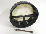 Roosebeck Tunable Wood Bodhran Drum T-bar 14 X 5" Black. Fixed Price $139.99.