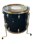 Yamaha Recording Custom 18" Black Floor Tom, 6 Ply 100% Birch FT-918D. Fixed Price $449.99.