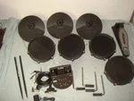 Alesis Nitro Mesh Electronic Drum Kit With DM7X Brain/module -read!. Fixed Price $225.00.