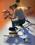 Vtg 90S Roland TD-5K Drum Kit Magazine Print Electronic Pads Triggers Pinup. Fixed Price $9.99.