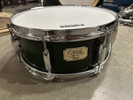 Pearl Export Snare Drum Green Wrap 5.5X14 G1 Head Puresound Wired Nicey TG4. Fixed Price $83.45.