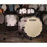Tama Starclassic Maple 4PC Drum Set Piano White W/black Nickel Hw. Fixed Price $3999.99.