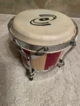 Pyle PBND10 Hand-crafted Single Bongo Drum 6.5" Brown/red Wood. Parts? Read. Fixed Price $50.00.