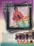 1996 Print Ad Of Kaman Toca Congas W Sheila. Fixed Price $9.99.