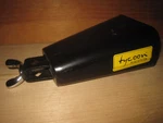 Tycoon Percussion TW-55 5-1/2" Black Powder Coated Steel Mountable Cowbell. Fixed Price $30.00.