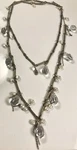 Silpada NI492 Vintage Sterling Silver/crystal/pearl Tassle 15 Necklace C248. Fixed Price $59.99.