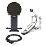 Alesis 8" Mesh Bass Drum Pad Bundle With Chain-drive Kick Pedal, 1/4" Cable. Fixed Price $235.00.
