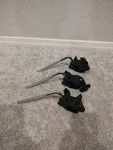Three Roland MDH-10U V-drum Cymbal Rack Clamp MDH10U Mount L-rod For MDC10U. Fixed Price $49.99.