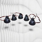 5 Pak, Diy E-drum Foam Cone/piezo Trigger By Convertible Percussions. Fixed Price $88.00.