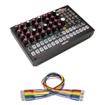 CRE8AUDIO Boom Chick Analog Drum Machine + Hosa 3.5MM Patch Cables. Fixed Price $409.99.
