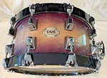 Taye 14"X7" Studio Birch Wood Hoop Snare Drum New - Natural Black Burst. Fixed Price $359.00.