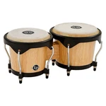 Latin Percussion City Natural Wood Bongo Drums LP601NY-AW. Fixed Price $119.99.