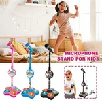 Kids Microphone Stand Toy, Portable Children's Karaoke Electronic, Durable Party. Fixed Price $29.99.
