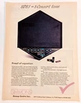 Simmons SDS1 Electronic Digital Drum 1985 Promo Poster Vtg Print Advert Pinup. Fixed Price $6.99.