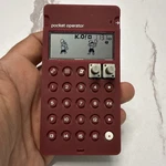 Teenage Engineering PO-33 Ko Pocket Operator With Burgundy Case, Tested. Fixed Price $109.95.