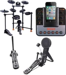 Dj Tech Irocker 6 Electronic Drum Set W/ Metronome & Real Feel. Fixed Price $380.07.