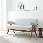 Modway Lyra Fabric Loveseat In Light Gray. Fixed Price $462.75.