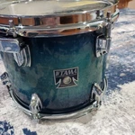 Tama Superstar Classic 10" X 8" Rack Tom Drum Lacquer Blue Burst With Mount. Fixed Price $129.00.