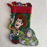 Disney Parks Toy Story Christmas Stocking 3D Woody Buzz Felt Large. Fixed Price $40.00.