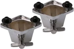 Lovermusic 2 Pieces Silver Floor Tom Leg Bracket Mount Replacement For Drum. Fixed Price $19.01.