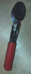 Trophy Brand Musical Spoons, Red. Fixed Price $12.99.