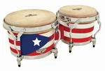Lp Latin Percussion Matador Bongo Drums Puerto Rican Heritage Flag M201-PR. Fixed Price $269.99.
