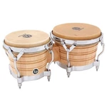 Latin Percussion Generation Ii Bongo Drums Natural Chrome LP201A-2. Fixed Price $360.00.