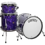 Gretsch Broadkaster Series 3-PIECE Shell Kit Purple Marine Pearl. Fixed Price $3400.00.