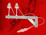 TB8 Drum Trigger, Black, Dual By Convertible Percussions. Fixed Price $58.00.