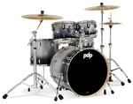 Pdp Concept Maple Silver To Black Fade 5PC Drum Set - 22,10,12,16,14 PDCM2215SB. Fixed Price $1049.99.