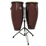 Latin Percussion LPA647-DW Conga Drum Dark Wood / Black. Fixed Price $620.00.