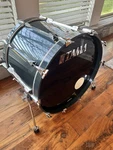 Vintage Tama Granstar Ii Birch Rare 22" Virgin Bass Drum - Gun Metallic Grey. Fixed Price $399.99.