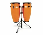 Toca Synergy Series Wood Conga Set With Stand - 2300AMB. Fixed Price $290.00.