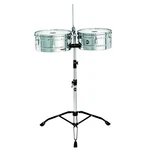 Meinl HT1314CH Headliner Series Steel Timbales W/stand & Cowbell Holder. Fixed Price $299.99.