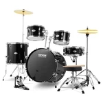 Vevor Adult Drum Set 5-PIECE 22 In Complete Full Size Kit With Throne Stand. Fixed Price $269.90.