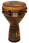 Remo Key-tuned Djembe 14-BY-25-INCH Adinkra. Fixed Price $628.70.
