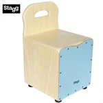 Stagg Caj-kid-bl Kids Percussion Cajon With Easy-go Backrest Blue. Fixed Price $134.99.