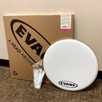 Nos Evans 16" Marching Bass Drum Head W/ Pads BD16MX1W. Fixed Price $39.99.