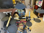 Yamaha DTX6K2X Electronic Drum Kit With Dtx-pro Sound Module And Rack System. Fixed Price $600.00.