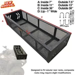 Atv Front Rear Rack Tool Storage Basket One Piece Steel Mesh Tubular Mount. Fixed Price $174.89.
