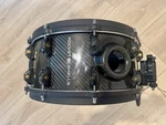 Rocket Shells 6.5X14 Vented Carbon Fiber Snare Drum. Fixed Price $3500.00.