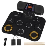 Rvone Electric Drum Set For Kids- 9 Pads Electronic With 3W Dual Speake. Fixed Price $54.87.