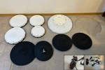 Pearl Tru Trac Drum Conversion Heads 10 12 14 20 + Alesis Strike Cymbals. Fixed Price $999.00.